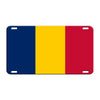 Chad Country Flag License Novelty Plate Aluminum Metal Sign