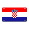Croatia Country Flag License Novelty Plate Aluminum Metal Sign