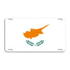 Cyprus Country Flag License Novelty Plate Aluminum Metal Sign
