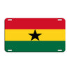 Ghana Country Flag License Novelty Plate Aluminum Metal Sign