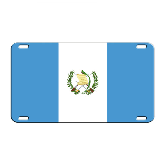 Guatemala Country Flag License Novelty Plate Aluminum Metal Sign