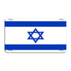 Israel Country Flag License Novelty Plate Aluminum Metal Sign