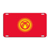 Kyrgyzstan Country Flag License Novelty Plate Aluminum Metal Sign
