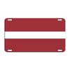 Latvia Country Flag License Novelty Plate Aluminum Metal Sign