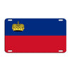 Liechtenstein Country Flag License Novelty Plate Aluminum Metal Sign
