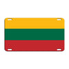 Lithuania Country Flag License Novelty Plate Aluminum Metal Sign