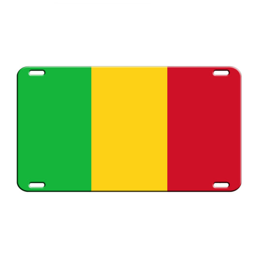 Mali Country Flag License Novelty Plate Aluminum Metal Sign