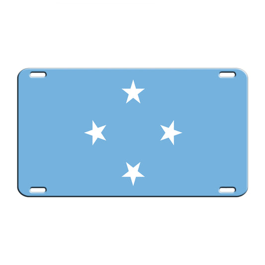 Micronesia Country Flag License Novelty Plate Aluminum Metal Sign