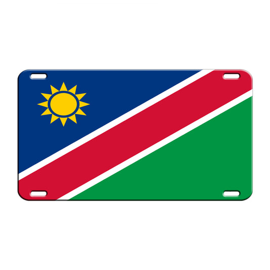 Namibia Country Flag License Novelty Plate Aluminum Metal Sign