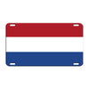 Netherlands Country Flag License Novelty Plate Aluminum Metal Sign