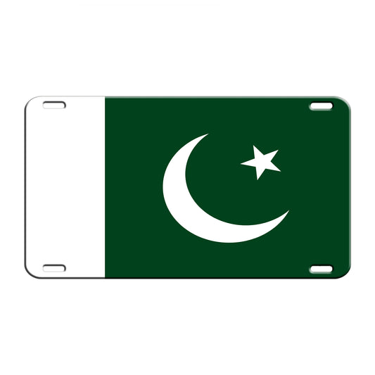 Pakistan Country Flag License Novelty Plate Aluminum Metal Sign