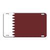 Qatar Country Flag License Novelty Plate Aluminum Metal Sign