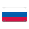 Russia Country Flag License Novelty Plate Aluminum Metal Sign