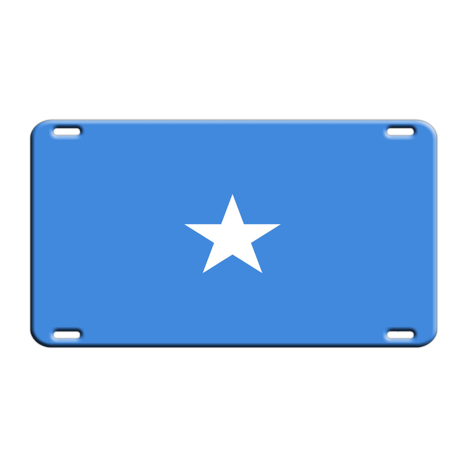 Somalia Country Flag License Novelty Plate Aluminum Metal Sign