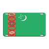 Turkmenistan Country Flag License Novelty Plate Aluminum Metal Sign