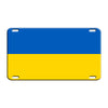 Ukraine Country Flag License Novelty Plate Aluminum Metal Sign