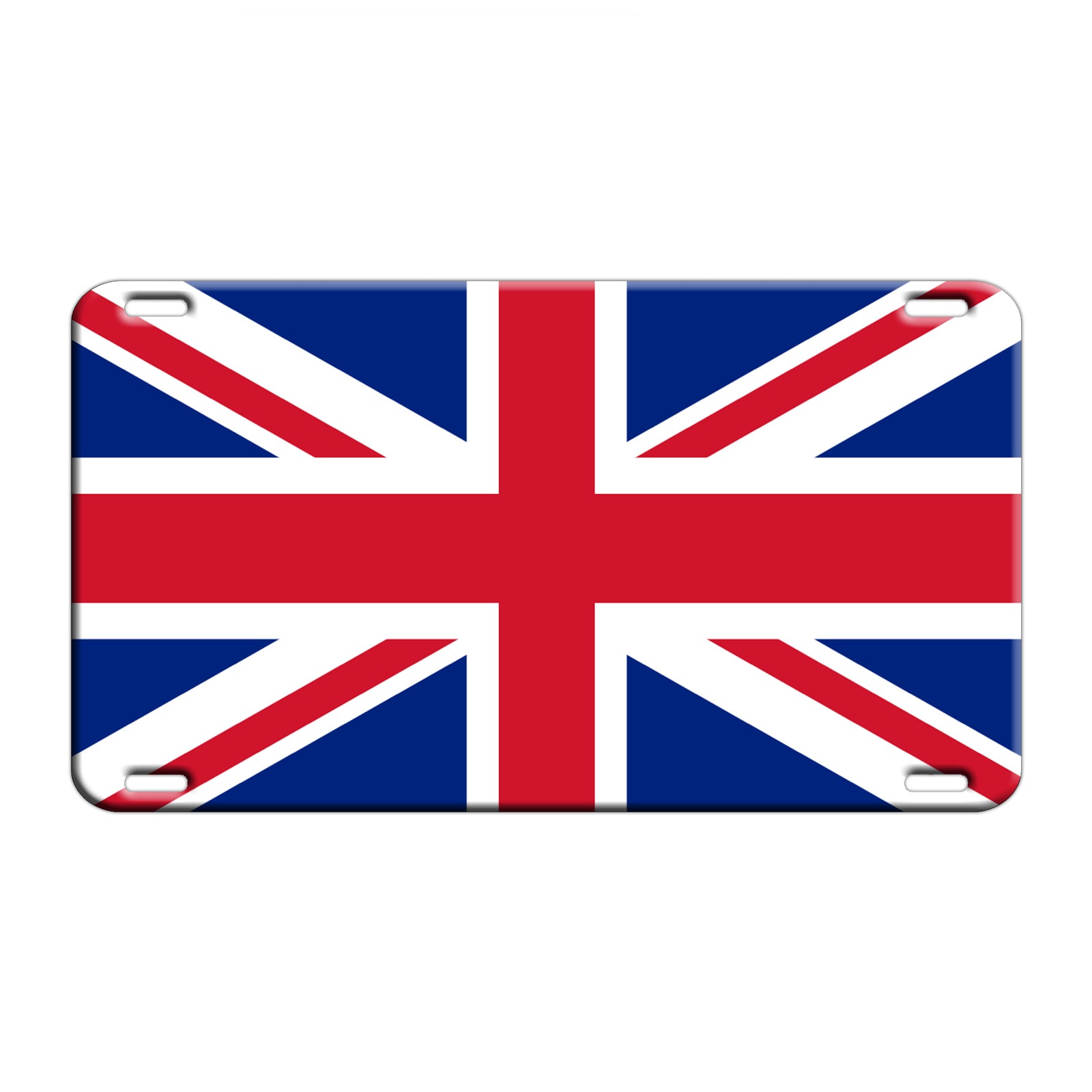 United Kingdom Country Flag License Novelty Plate Aluminum Metal Sign