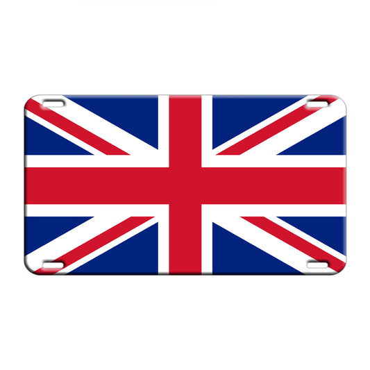 United Kingdom Country Flag License Novelty Plate Aluminum Metal Sign