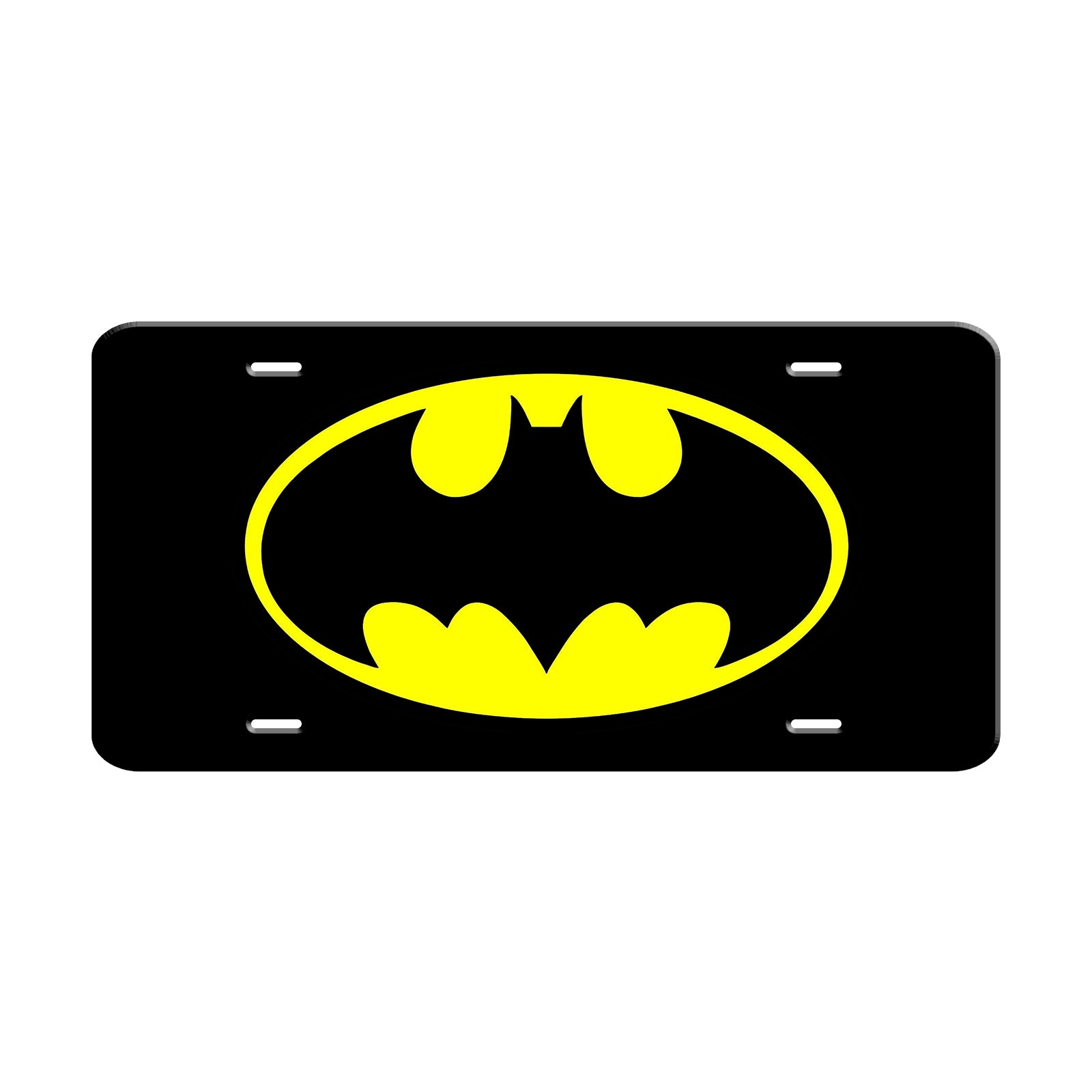 Batman License Novelty Plate Aluminum Metal Sign