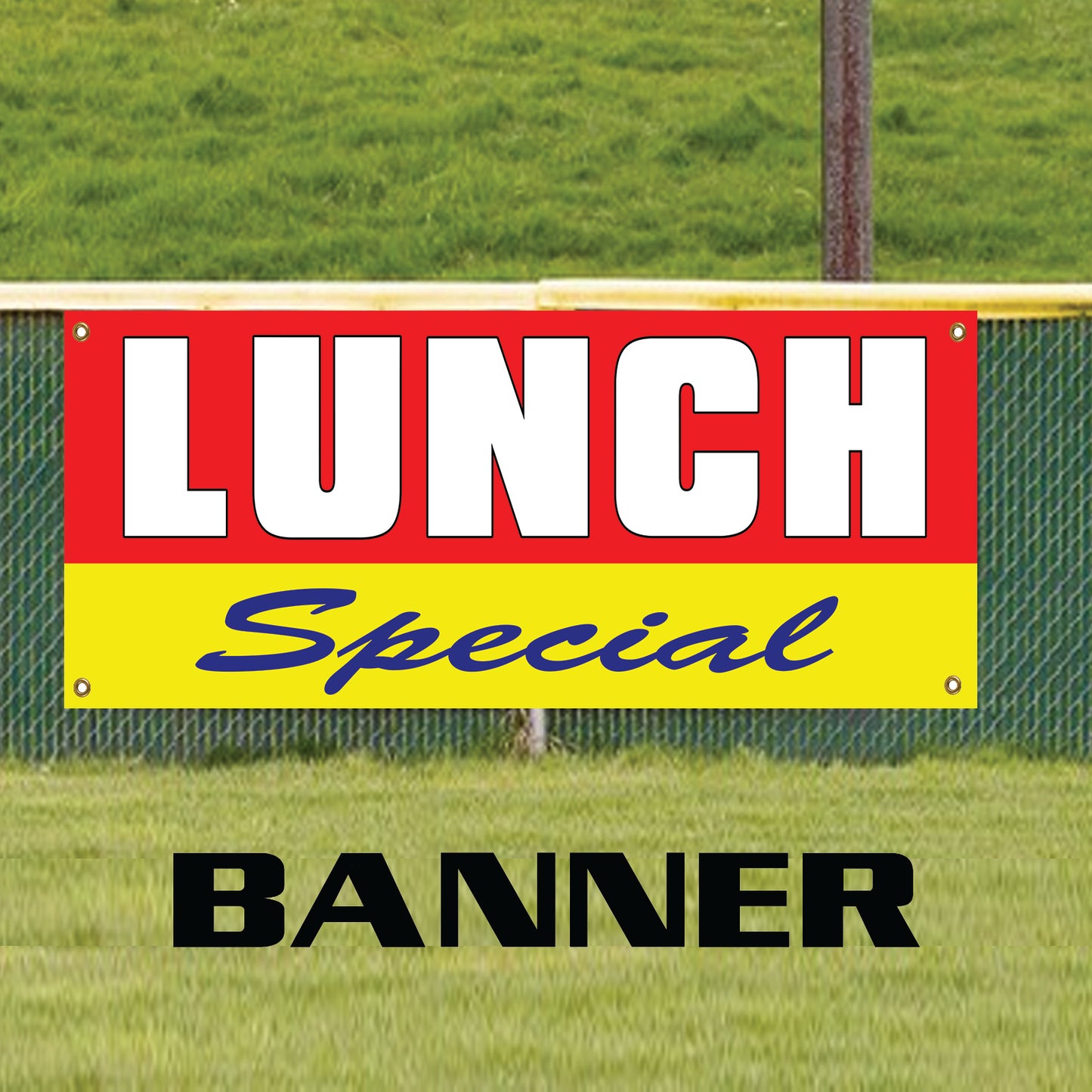 Lunch Special Restaurant Cafe Marketing Vinyl Banner Sign