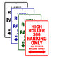 High Roller 300 Parking Only All Others Will Be Towed Aluminum Decor Garage Sign