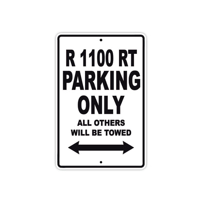 BMW R 1100 RT Parking Only All Others Will Be Towed Aluminum Decor Garage Sign