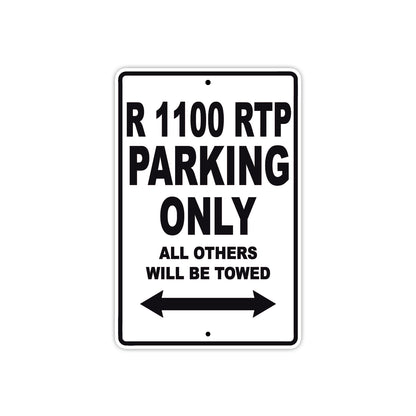 BMW R 1100 RTP Parking Only All Others Will Be Towed Aluminum Decor Garage Sign