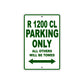 BMW R 1200 CL Parking Only All Others Will Be Towed Aluminum Decor Garage Sign