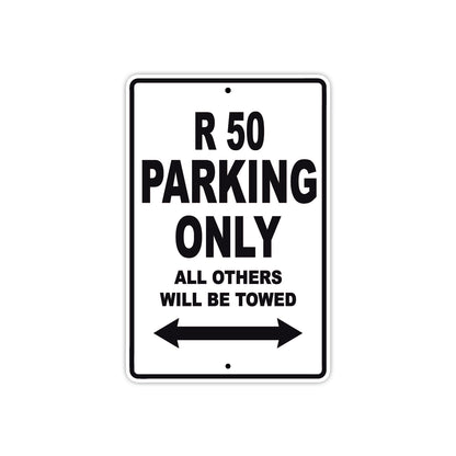 BMW R 50 Parking Only All Others Will Be Towed Aluminum Decor Garage Sign