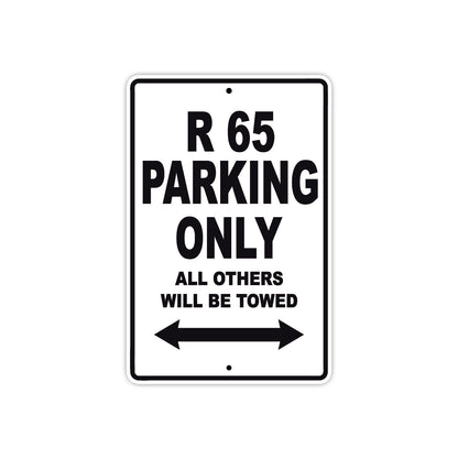 BMW R 65 Parking Only All Others Will Be Towed Aluminum Decor Garage Sign