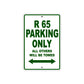 BMW R 65 Parking Only All Others Will Be Towed Aluminum Decor Garage Sign