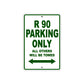 BMW R 90 Parking Only All Others Will Be Towed Aluminum Decor Garage Sign