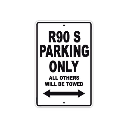 BMW R 90 S Parking Only All Others Will Be Towed Aluminum Decor Garage Sign