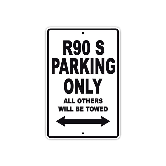 BMW R 90 S Parking Only All Others Will Be Towed Aluminum Decor Garage Sign
