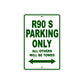 BMW R 90 S Parking Only All Others Will Be Towed Aluminum Decor Garage Sign