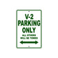 Boom Trikes V 2 Parking Only All Others Will Be Towed Aluminum Decor Garage Sign