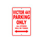 Buell Victor 441 Parking Only All Others Will Be Towed Aluminum Decor Garage Sign