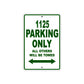 Buell 1125 Parking Only All Others Will Be Towed Aluminum Decor Garage Sign