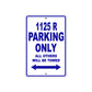 Buell 1125 R Parking Only All Others Will Be Towed Aluminum Decor Garage Sign