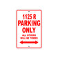 Buell 1125 R Parking Only All Others Will Be Towed Aluminum Decor Garage Sign