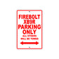 Buell Fire Bolt XB 9 R Parking Only All Others Will Be Towed Aluminum Decor Garage Sign