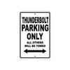 Buell Thunderbolt Parking Only All Others Will Be Towed Aluminum Decor Garage Sign