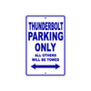 Buell Thunderbolt Parking Only All Others Will Be Towed Aluminum Decor Garage Sign
