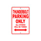 Buell Thunderbolt Parking Only All Others Will Be Towed Aluminum Decor Garage Sign
