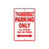 Buell Thunderbolt Parking Only All Others Will Be Towed Aluminum Decor Garage Sign