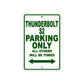 Buell Thunderbolt S2 Parking Only All Others Will Be Towed Aluminum Decor Garage Sign