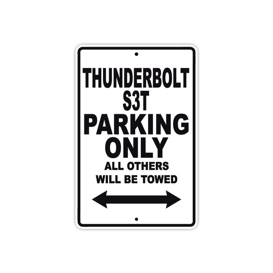 Buell Thunderbolt S3T Parking Only All Others Will Be Towed Aluminum Decor Garage Sign