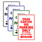 Cagiva Gran Canyon 900 Parking Only All Others Will Be Towed Aluminum Decor Garage Sign