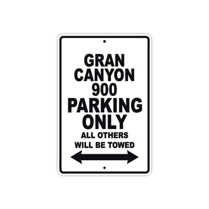 Cagiva Gran Canyon 900 Parking Only All Others Will Be Towed Aluminum Decor Garage Sign