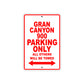 Cagiva Gran Canyon 900 Parking Only All Others Will Be Towed Aluminum Decor Garage Sign